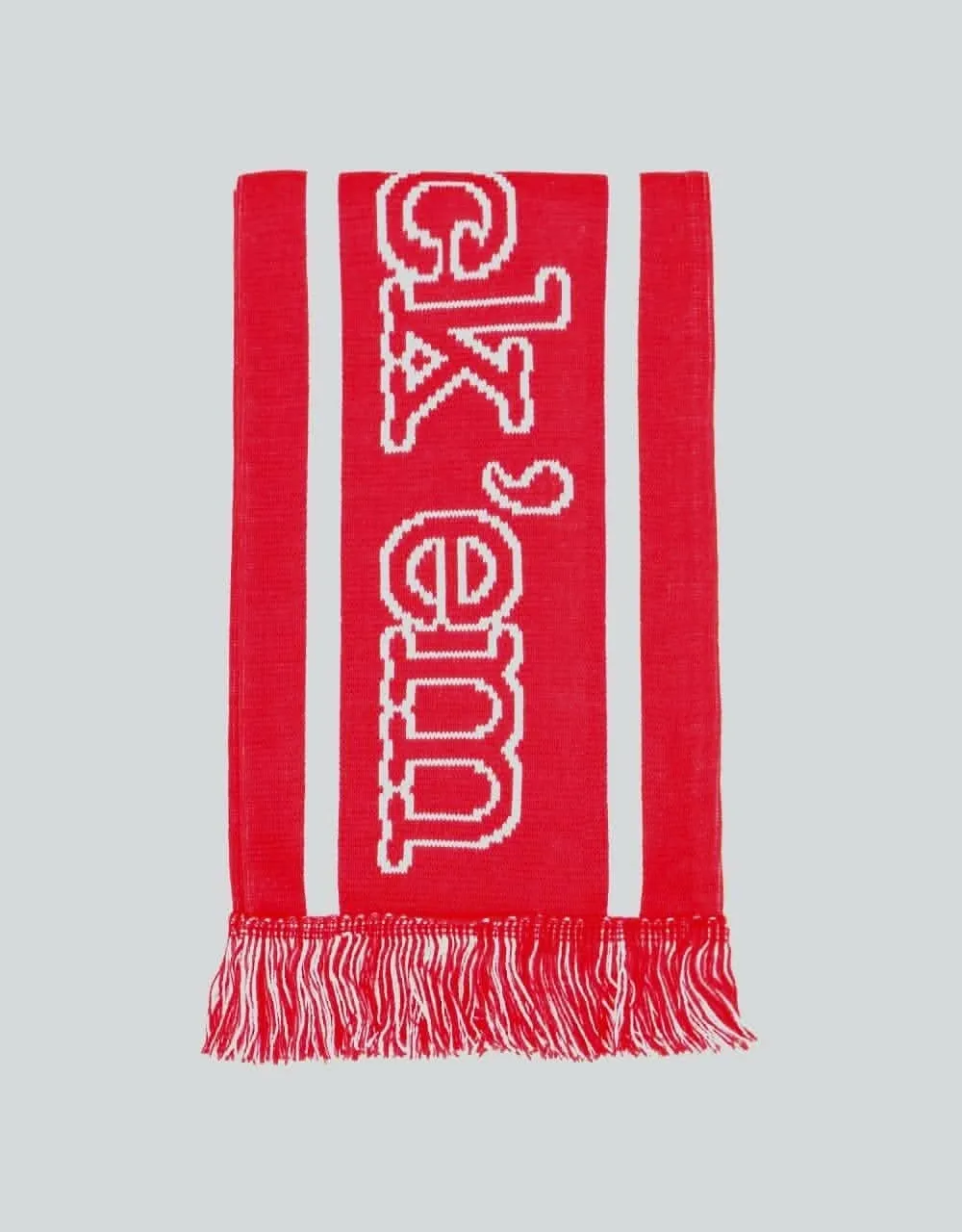 Route One Fuck 'Em Scarf - Red/White