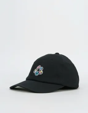 Route One In Bloom Cap - Black