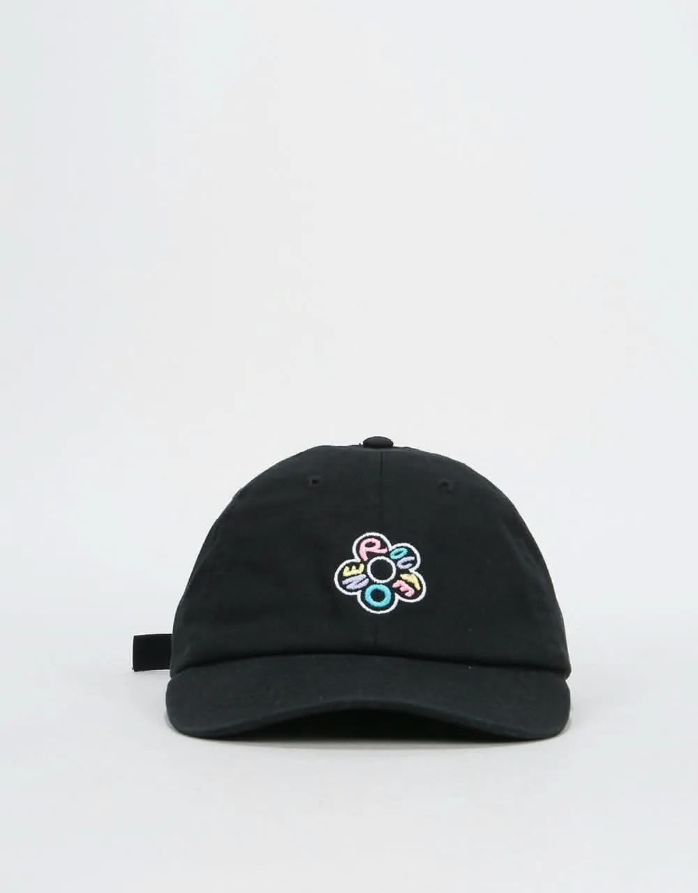 Route One In Bloom Cap - Black