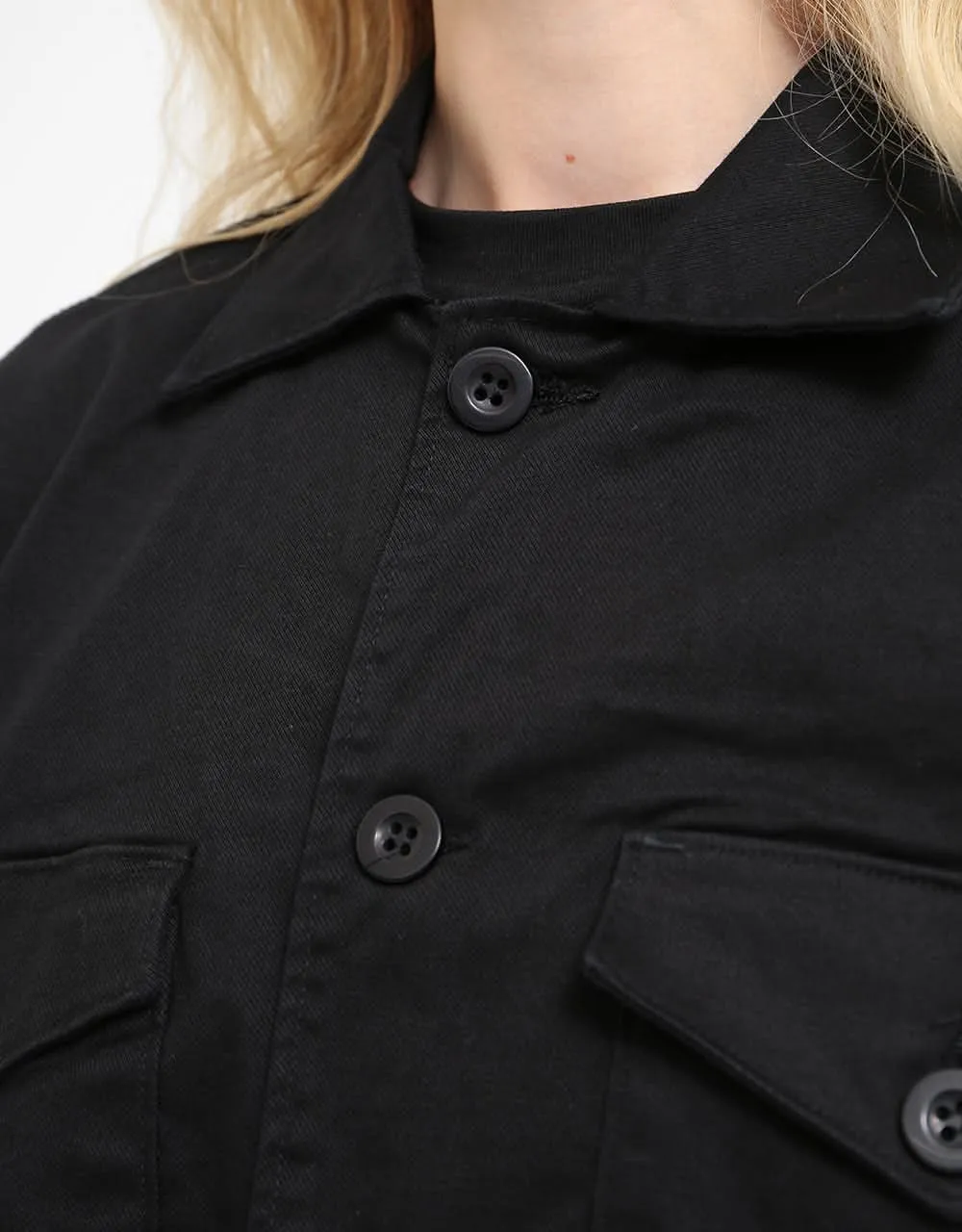Route One Military Shirt - Black