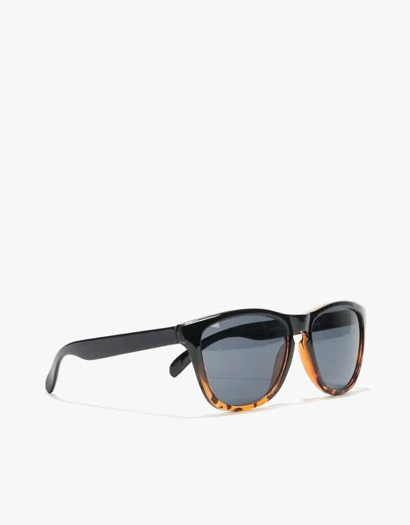 Route One New Wayfarer Sunglasses - Black/Tortoise