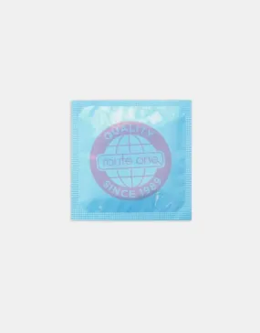 Route One Protection Logo Sticker - Blue/Pink