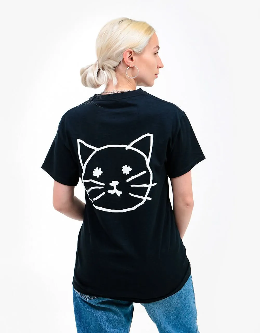 Route One Pussy T-Shirt - Black