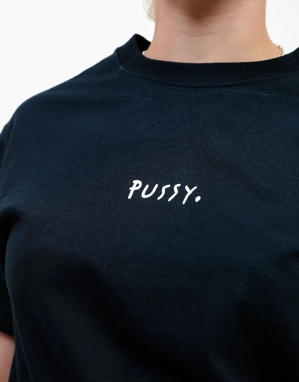 Route One Pussy T-Shirt - Black