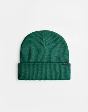 Route One Recycled Fisherman Beanie - Forest Green