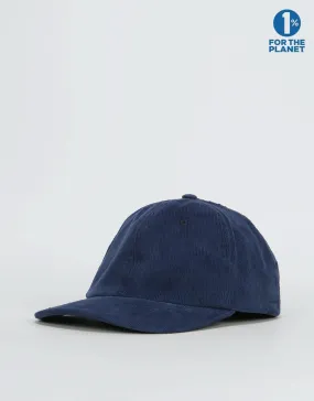 Route One Vintage Cord Dad Cap - Oxford Navy