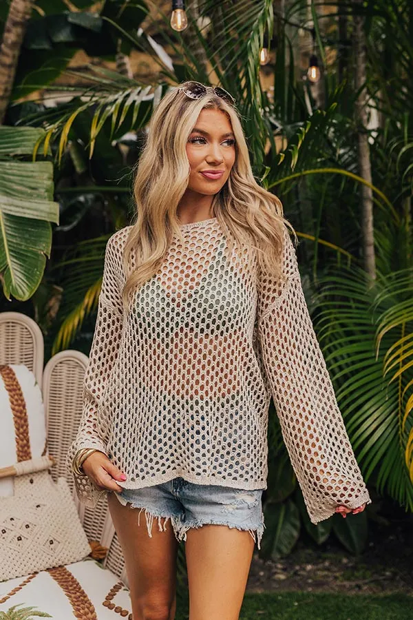 Saltwater Sunrise Knit Top