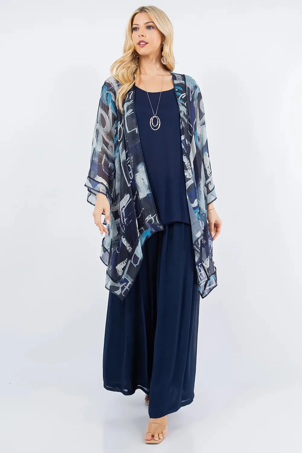 Sterling Style Short Butterfly Jacket - VC166SBJ BLUE LOVE SHUFFLE