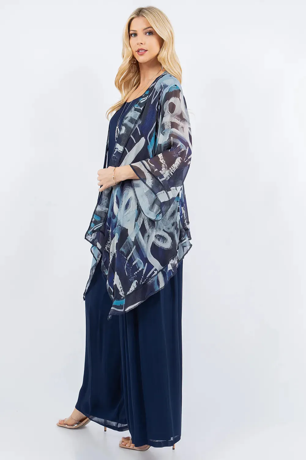 Sterling Style Short Butterfly Jacket - VC166SBJ BLUE LOVE SHUFFLE