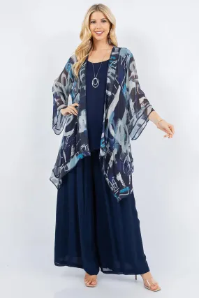 Sterling Style Short Butterfly Jacket - VC166SBJ BLUE LOVE SHUFFLE