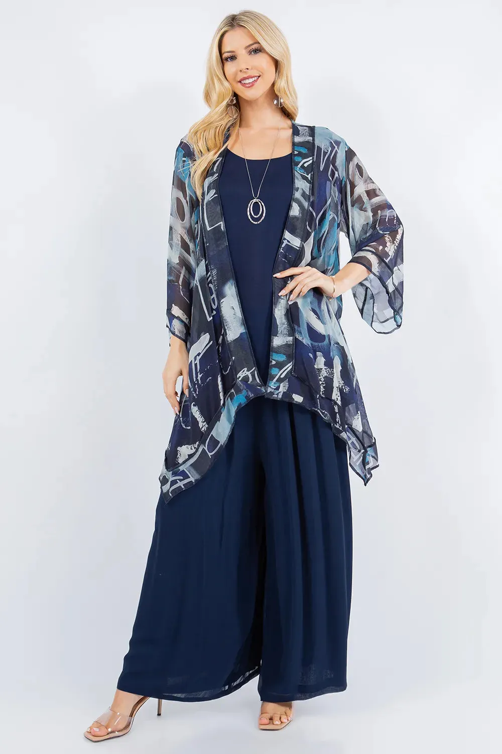 Sterling Style Short Butterfly Jacket - VC166SBJ BLUE LOVE SHUFFLE