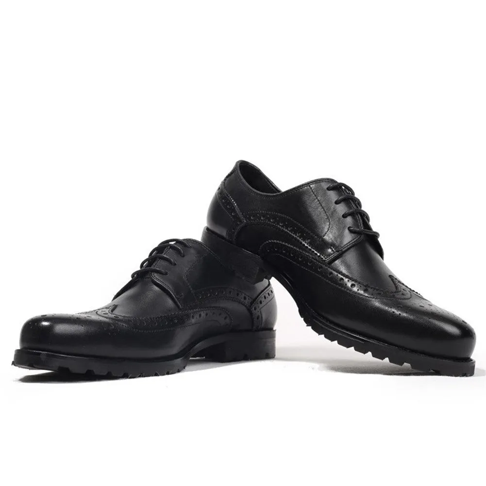Stitched Perforated Oxfords for men
