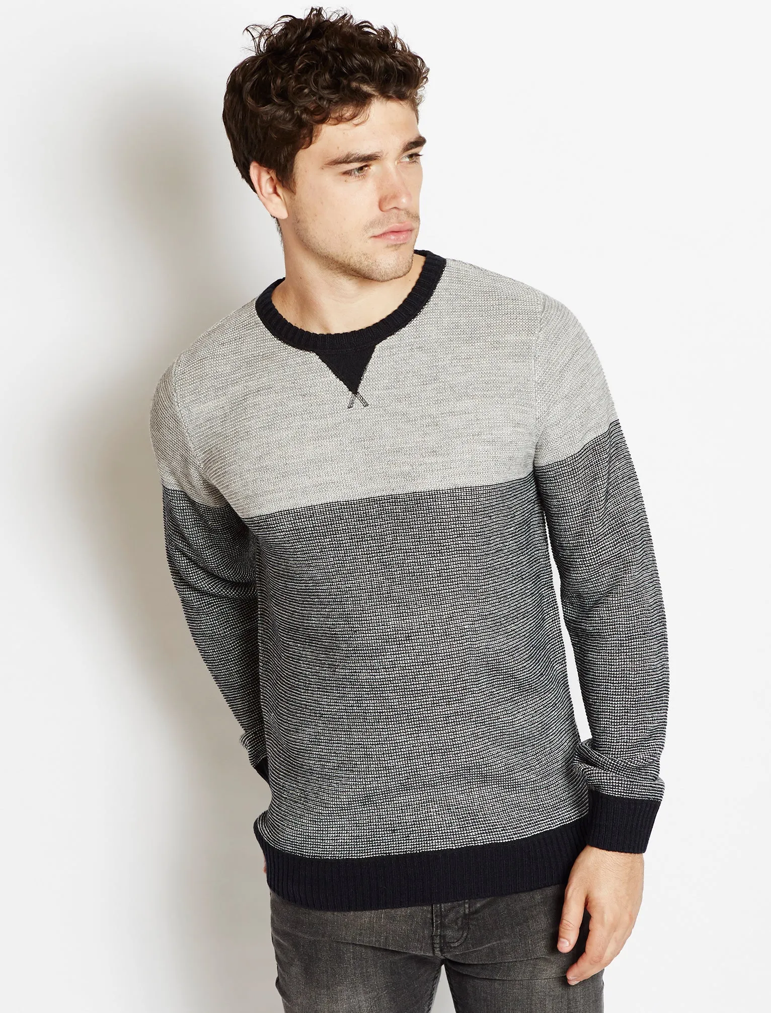 Tokyo Laundry Hoy grey jumper
