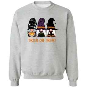 Trick or Treat Ladies Crewneck Pullover Sweatshirt