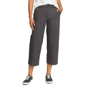 Women's Legend Wash High-Rise Wide-Leg Crop Pants